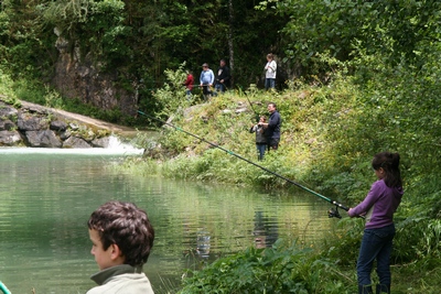 Initiation à la pêche au Lac de Ste Engrâce