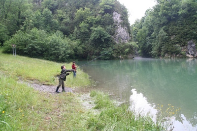 Initiation à la pêche au Lac de Ste Engrâce