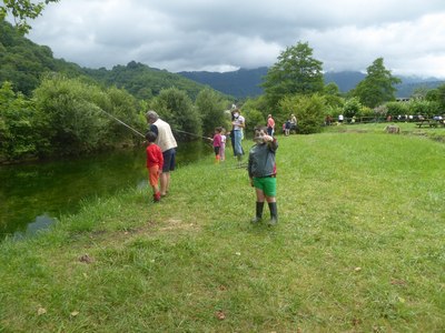 Initiation à la pêche au Lac de Ste Engrâce