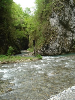 Dans les gorges de Kakuetta